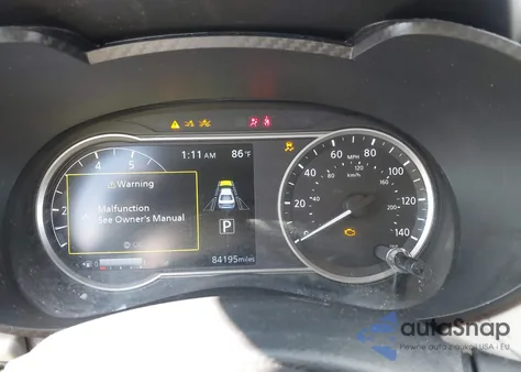 2021 Nissan Versa Sv Xtronic Cvt из США, поврежденный, VIN 3N1CN8EV6ML824422